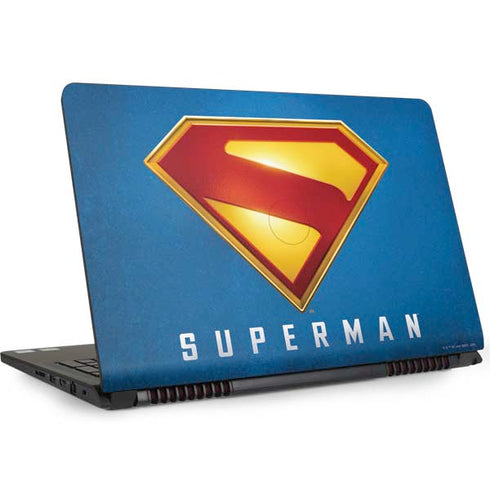 Superman 2025 Classic Superman Shield Emblem Dell Inspiron Skin